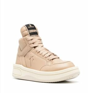 Rick Owens DRKSHDW X Converse High-Top Sneakers Size 11